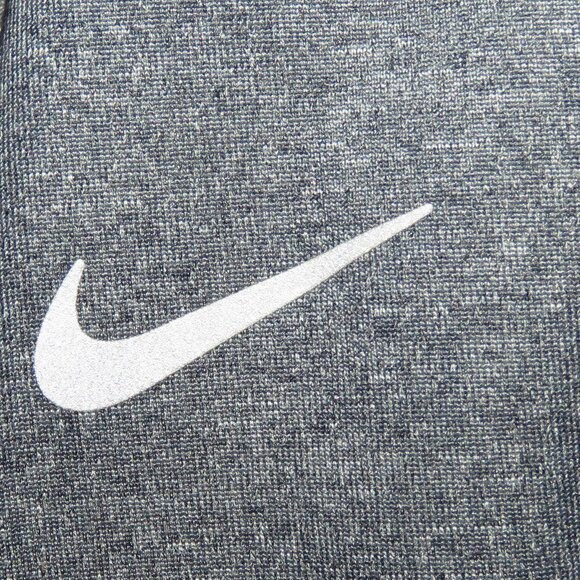 Nike Dri-Fit Sz Small Gray/Black Running Jacket Reflective Accents - Broken Zip - Picture 6 of 16